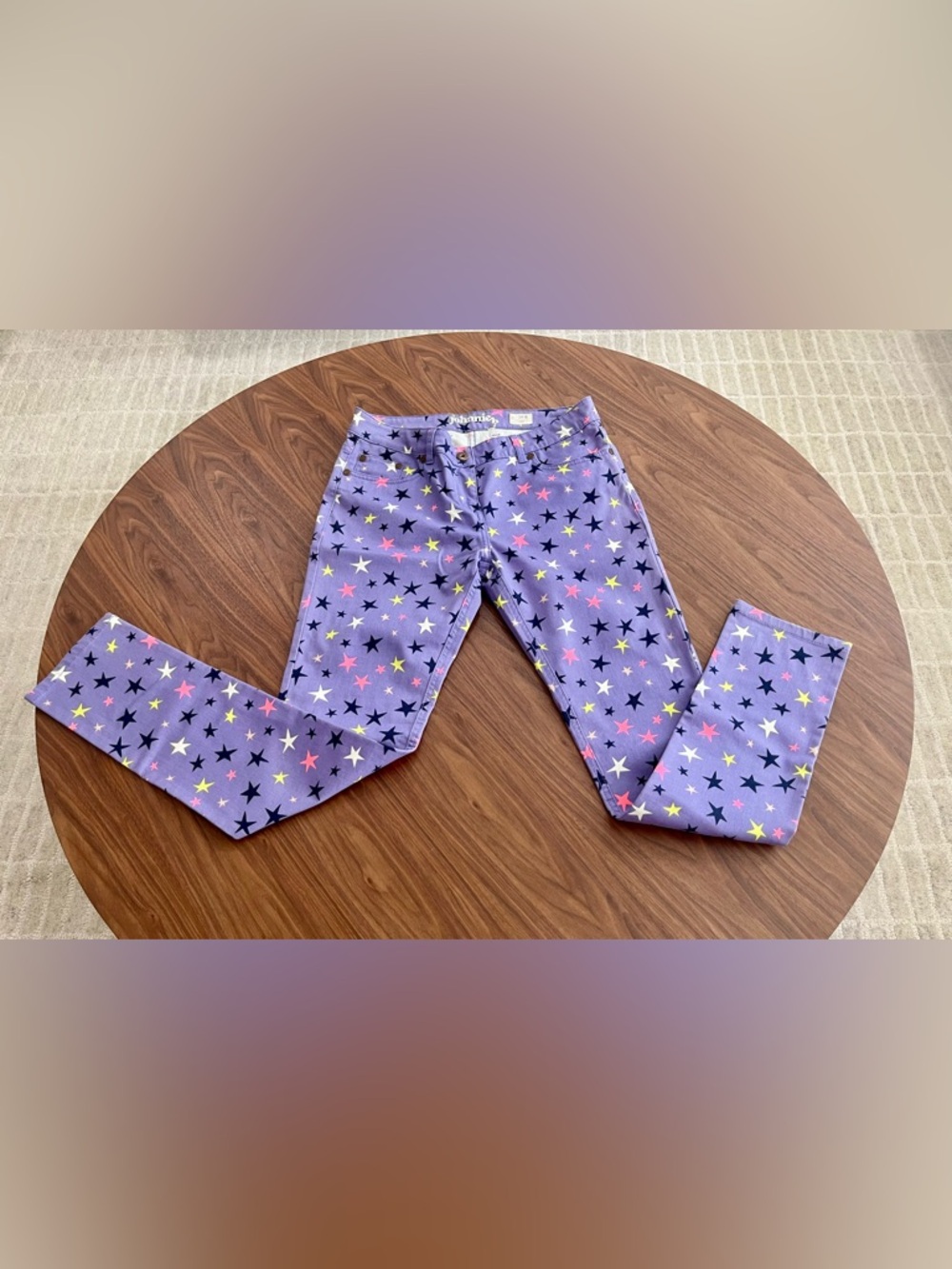Johnnie B (Boden) star print jeans, size 28R